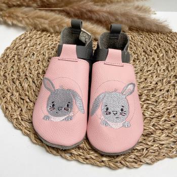 Barfußpuschen Hase 2